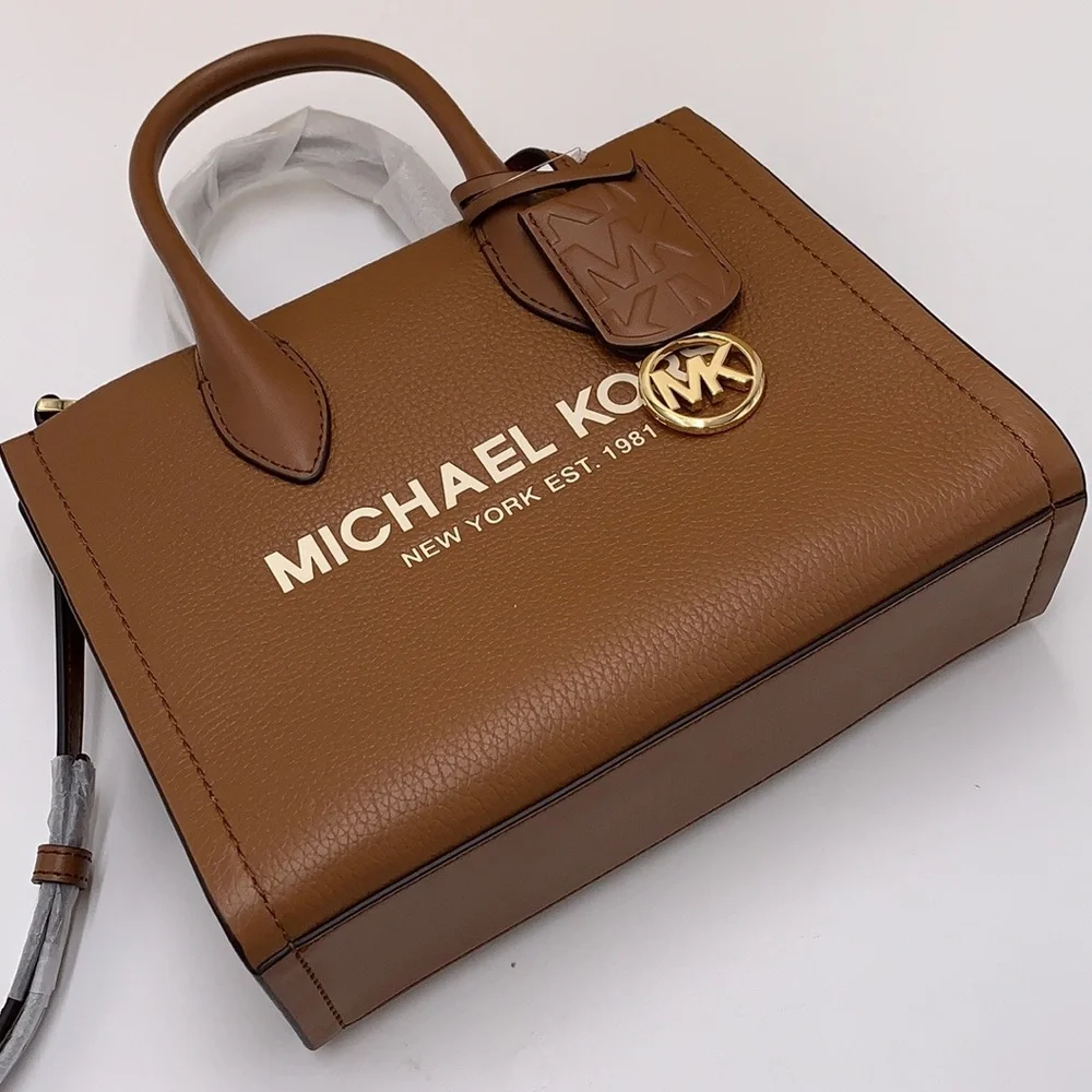 MICHAEL KORS Mirella Small Shopper TZ XBody Pebbled Leather Crossbody
Luggage - Picture 3 of 16